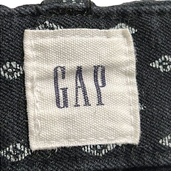 GAP Signature Skinny Ankle Pants Woman's Size 10 Black White Diamond Print - Picture 8 of 10